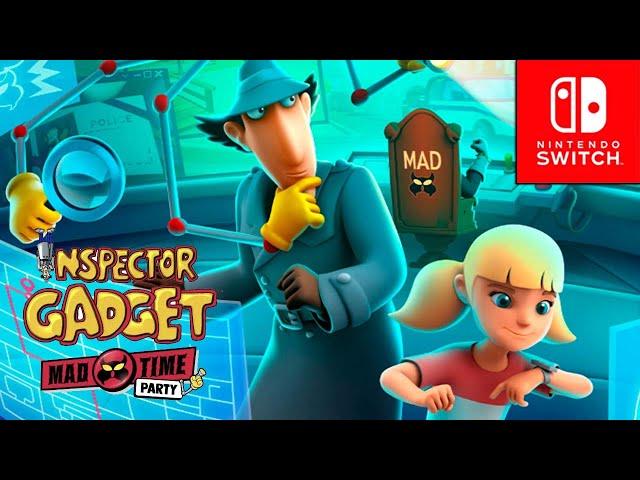Go Go Gadget Mini Game? Inspector Gadget Mad Party Full Game (Nintendo Switch)