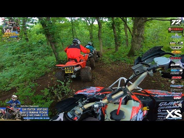 YFZ450 30+ IATVHSS Rd2 "Hog Heaven" ATV XC Racing - GoPro Helmet Cam 2019