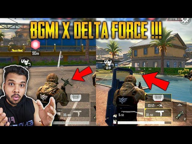 BGMI X DELTA FORCE MOBILE !! | BATTLEFIELD MODE COMING IN BGMI ? - NEW MAP RONDO | NEW MODE 