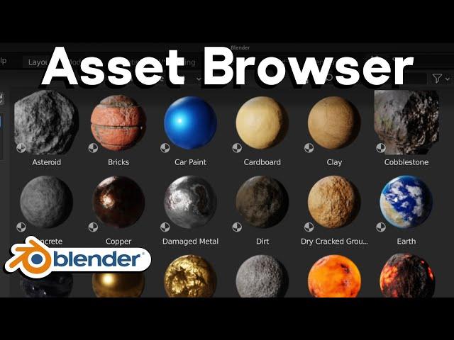 How to Use Blender's Asset Browser (Tutorial)