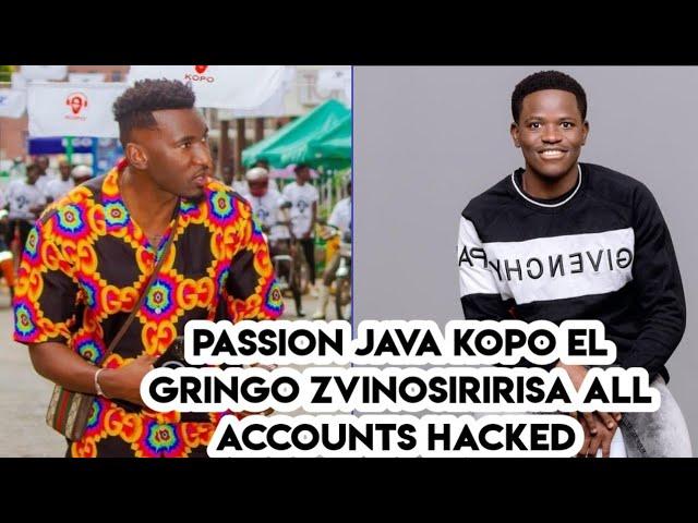 Passion java aka kopora Elgringo Zvinosiririsa all Gringo Account hacked