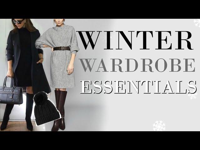 WINTER WARDROBE ESSENTIALS | Fashion Over 40