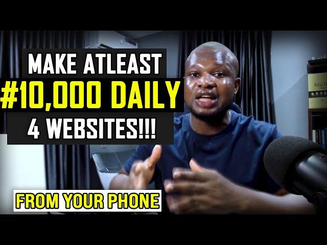 4 WEBSITES THAT PAY YOU MONEY DAILY!! (Make Money With Your Phone in 2024!!)