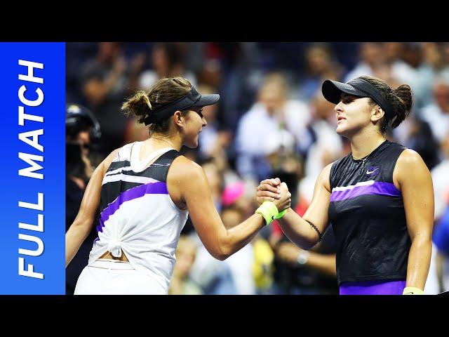 Bianca Andreescu vs Belinda Bencic Full Match | US Open 2019 Semifinal