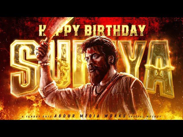 Suriya Birthday Mashup 2023 | A Fanboy Tribute to Nadippin Nayagan Suriya | July 23 | Abdur Rahman