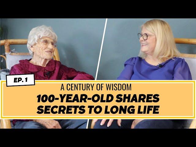 100 Year Old Shares the Secret to Living 100 years