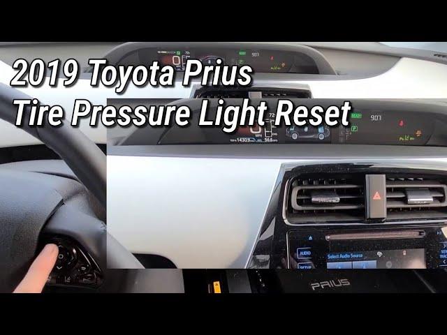 2019 Toyota Prius Tire pressure Monitor Reset / TPMS 2020 #shorts