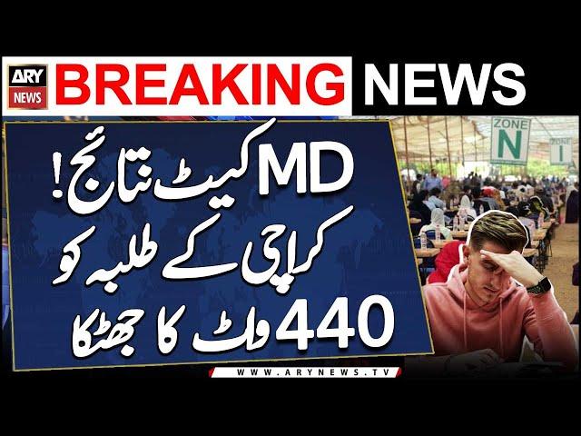 Only 10 candidates from Karachi included in top 100 in MDCAT results, majority failed