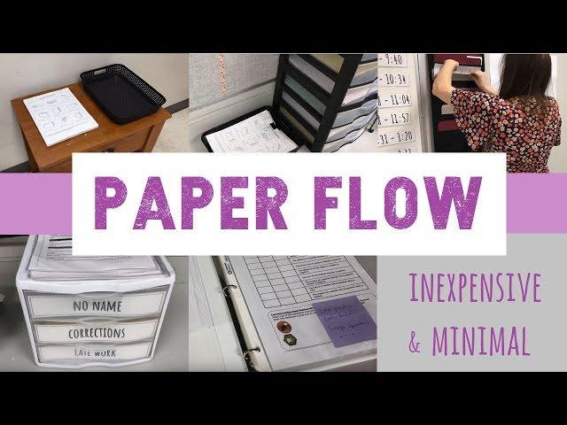 How To Organize Student Papers | Tips From a First Year Teacher