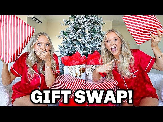 TWINS SWAP CHRISTMAS GIFTS + SECRET GIFT FOR SAM!!!