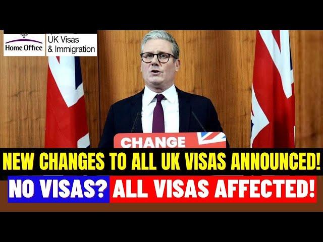 New Changes To All UK Visas: UK Immigration Fees, Dependent, Family, Work & Study Visas All Affected