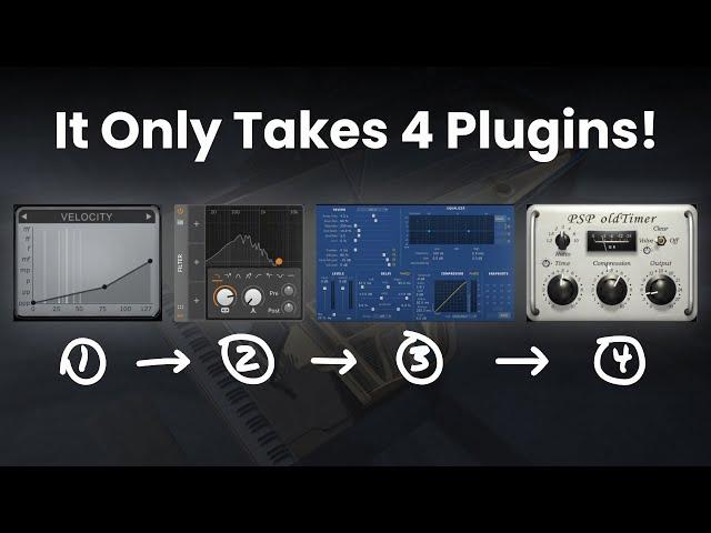 THAT Cinematic Piano Sound With 4 Plugins  