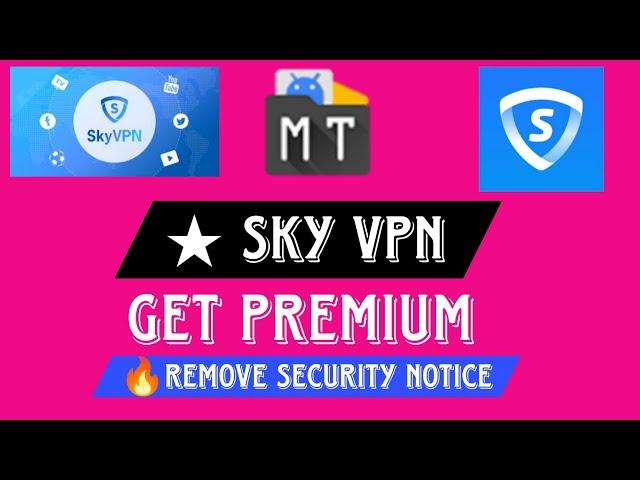 How To Mod SKY VPN | With Mt Manager | Latest Version 2024