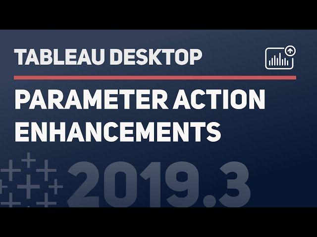 How to use new Parameter Actions aggregations in Tableau Desktop 2019.3 and newer.