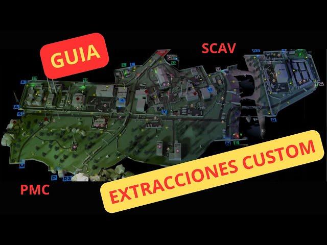 Guia extracciones Custom, Tarkov