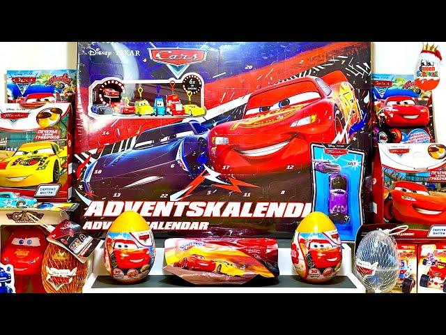 CARS DISNEY MIX! SURPRISES LIGHTNING MAKVIN MIX, Cars, Cartoon Cars Disney Kinder surprise unboxing