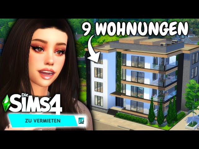 Ich baue einen XXL WOHNKOMPLEX in Die Sims 4 *Zu Vermieten* | Doris