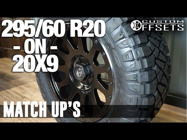 Custom Offsets Match Up: 20x9 on a 295/60 R20