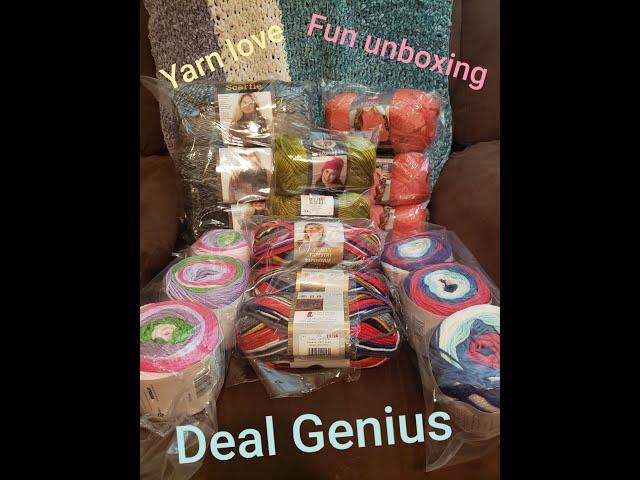 Unboxing/Deal genius/Yarn love/Great prices