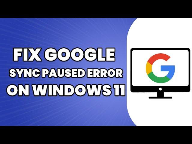 How To Fix Google Chrome Sync Paused Error (2024 SIMPLE)