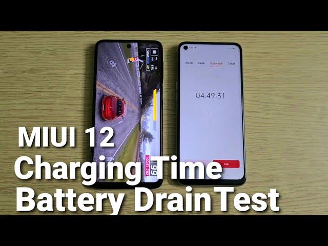 POCO M2 Pro After MIUI 12 : Battery Drain & Charging Time Test