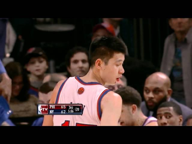 The Jeremy Lin Show Vs. Philadelphia 76ers (3/11/12)