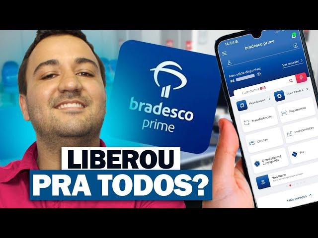 BRADESCO LIBEROU O PRIME PARA TODOS? MUITO CUIDADO