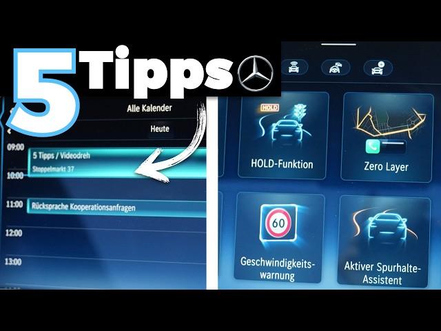 Termine in deinem Mercedes abrufen I 5 Tipps & Tricks