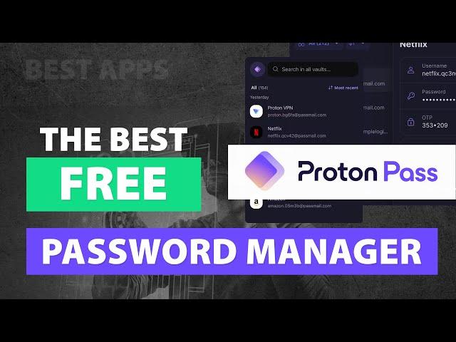 The Best FREE Password Manager on the Market | Reviewing Proton Pass