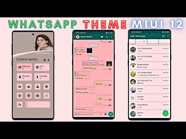 miui 12 whatsapp theme, whatsapp theme miui12, best miui 12 themes 2021