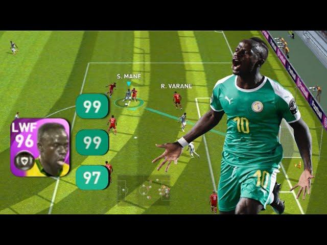 96 Rated S.Mane Featured Player Review !! Pes 2021 Mobile