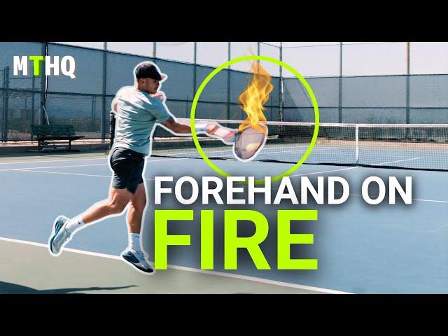 How I Improved My Forehand and Won 17 MATCHES IN A ROW