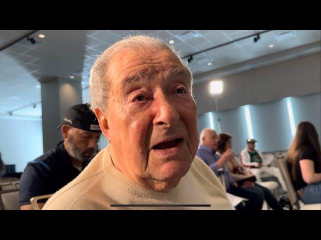 BOB ARUM SOUNDS OFF on SHAKUR STEVENSON possibly LEAVING TOP RANK & FIGHTING TANK-LOMA WINNER