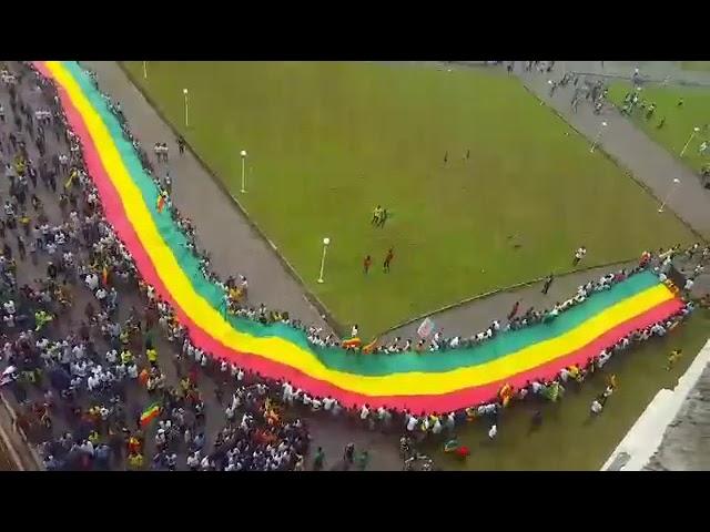 The longest flag in the world, Bahir Dar #Amhara, Ethiopia