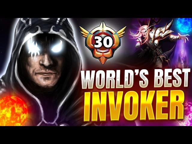 Is THIS man the World's Best Invoker in Dota 2?! LVL 30 Grandmaster Invoker Spammer