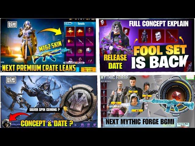  Next Premium Crate Bgmi Leaks | 3.7 Update Bgmi/PUBG | Mythic Forge Leaks |M4 Fool Back 3.7 Update