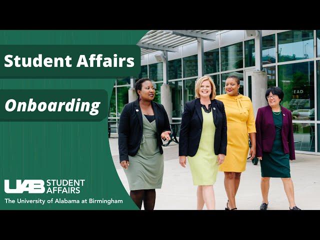 Student Affairs Onboarding - Welcome!