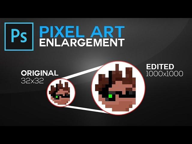 Photoshop CC/CS6: How To Make Pixel Art Bigger