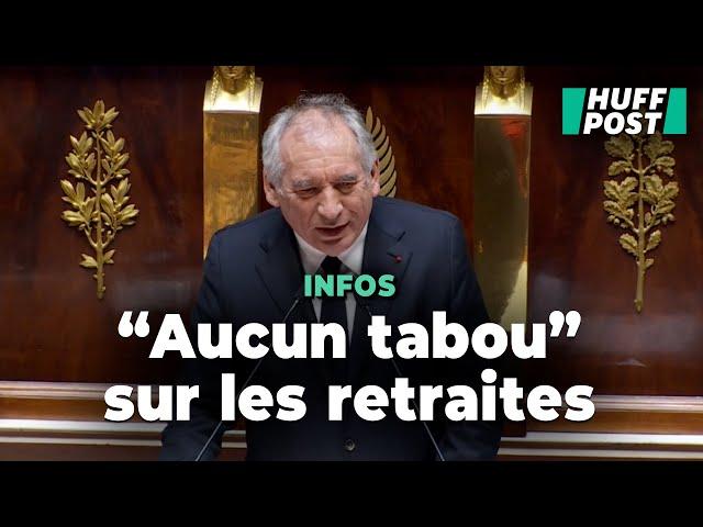 François Bayrou « remet en chantier » la réforme des retraites avec une « méthode inédite »