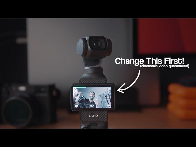 DJI Pocket 3 BEST Settings - How To Get Cinematic Footage!