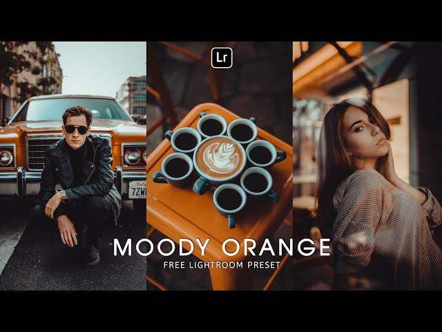 Moody Orange Lightroom Preset | Lightroom Mobile Preset Free DNG | lightroom presets