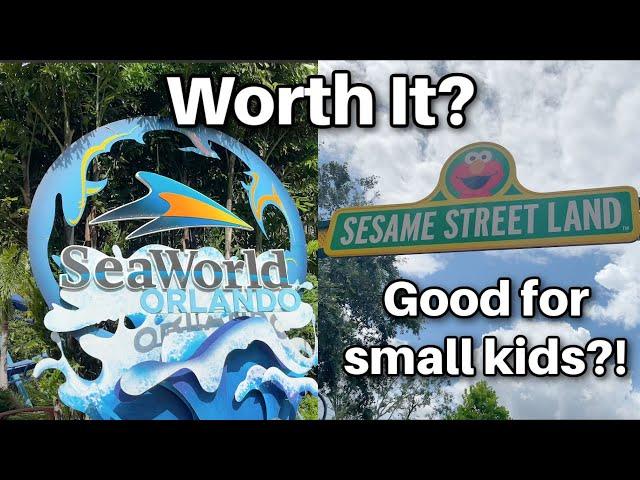 A Day at SeaWorld Orlando with Small Kids (Sesame Street Land)