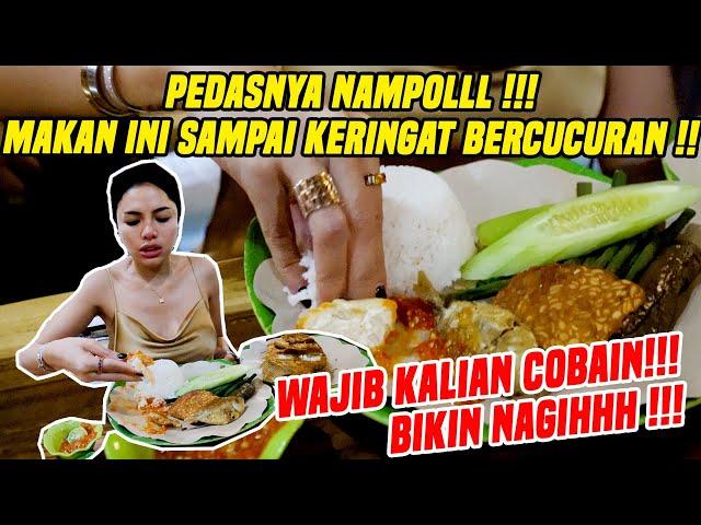 MAKAN SAMBELL PEDASSS SAMPAI BERCUCUR KERINGAT !! WAJIB KALIAN COBAIN YANG LAGI MENGUNJUNGI BALI !!!