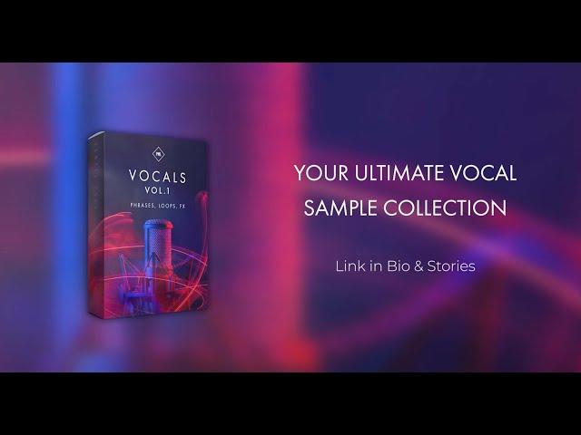 PML - Vocal Sample Pack Vol. 1 (Progressive House, EDM)