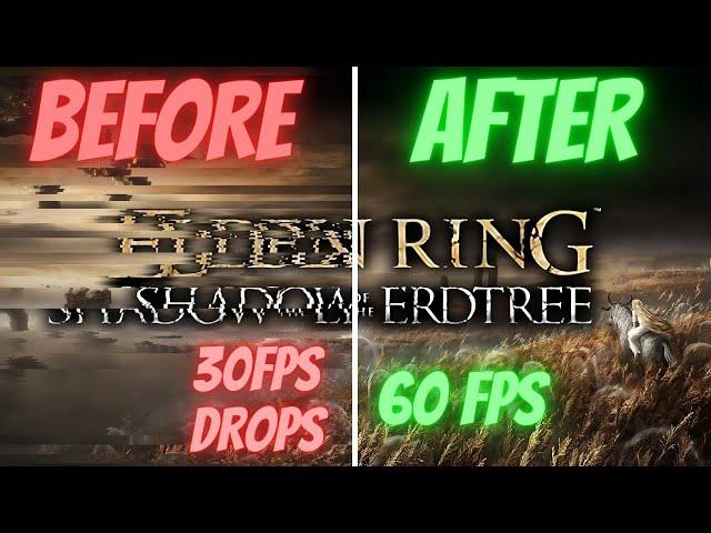 Elden Ring PC Performance FIX! Play Smoothly NOW!