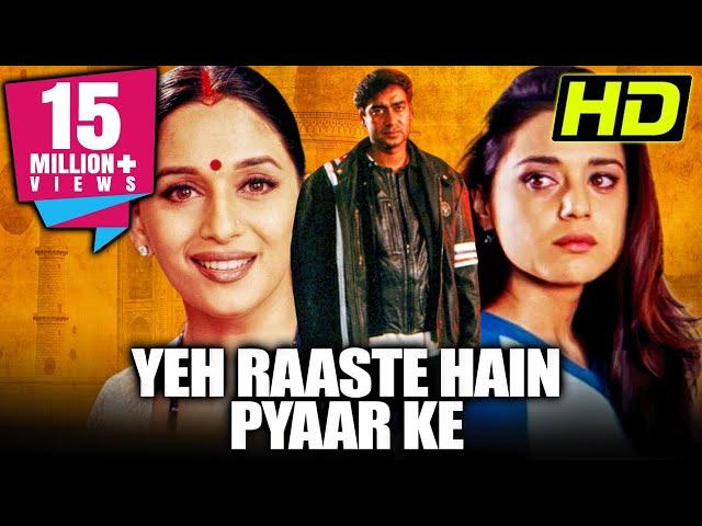 Yeh Raaste Hain Pyaar Ke (FULL HD) - Romantic Hindi Movie l Ajay Devgan, Madhuri Dixit, Preity Zinta