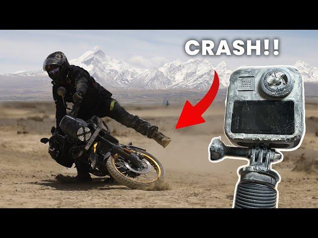 Crashed my NEW GoPro in front of Mt. Everest | Gyirong to Tingri