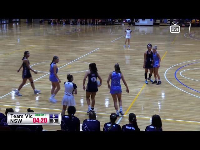 School Sport Australia Netball Championships // Team vic vs NSW