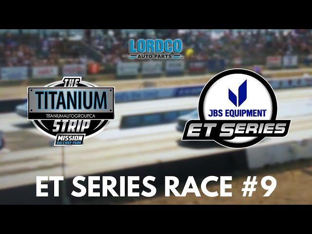 JBS Equipment ET Series Race 9 - Wally Race - Lordco TV - July 14 2024