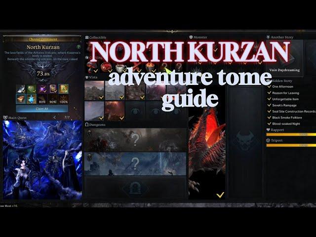 North Kurzan Adventure Tome Guide | Lost Ark